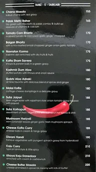 Masala Kitchen menu 1