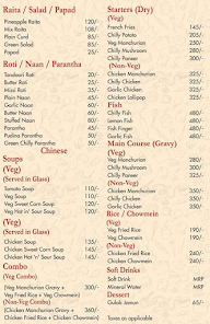 Dinner Box Chicken And Curries menu 2