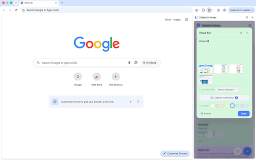 Sidekick Notes — Scribing as You Browse screenshot 2