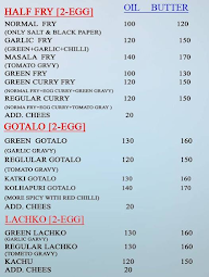 Yummy Egg Zone menu 2