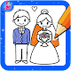 Wedding Coloring Pages Bride And Groom Download on Windows