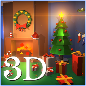 Christmas Room LiveWallpaper3D