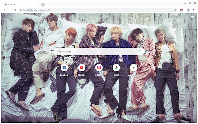 BTS Wallpapers New Tab