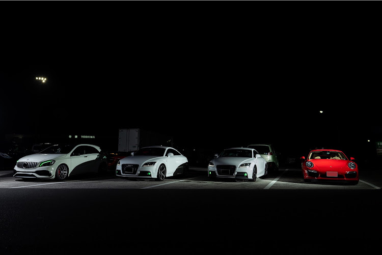 TT クーペのドライブ・与島・オフ会に関するカスタム事例の投稿画像2枚目