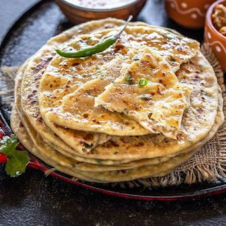 Huzaifa Ajaz at Moolchand Parantha Thali Special, Kalkaji, - magicpin