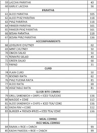 Chatore Banna menu 4