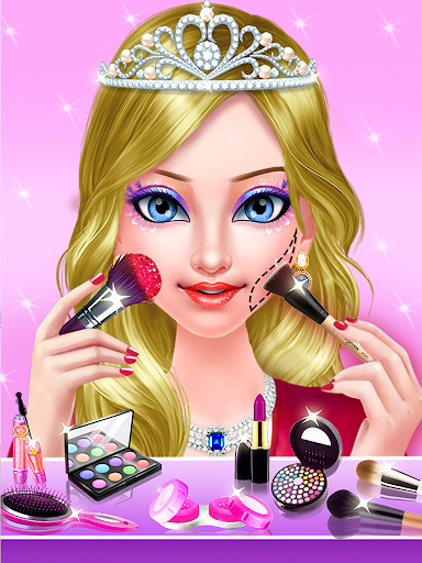 Screenshot Princess Makeup Salon Game