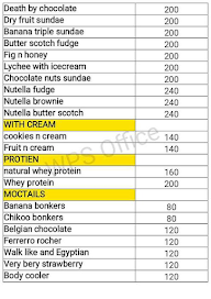 Romeo Lassi Shop menu 5