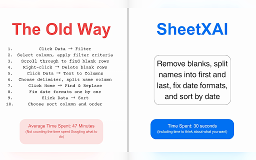 SheetXAI - AI Assistant for Google Sheets™ screenshot 3