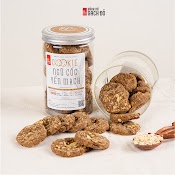 Bánh Cookie Ngũ Cốc Yến Mạch Gạch Đỏ 300G, Không Đường, Không Bột Mì, Ít Calo, Giàu Dinh Dưỡng