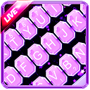 Descargar la aplicación Live Bright Purple Stars Keyboard Theme Instalar Más reciente APK descargador