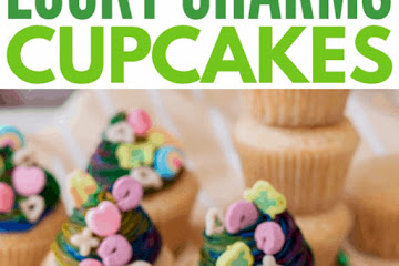 Lucky Charms Cupcakes