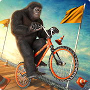 Mad Apes BMX Bicycle Stunt  Icon