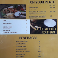 Just Shawarma menu 3