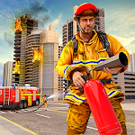 Cover Image of Unduh US Fire Fighter Plane City Rescue Game 2019 1.0.2 APK