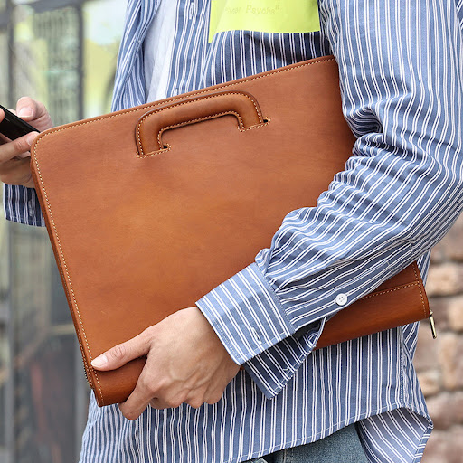 Title 5, Crazy Horse Leather 13.3Inch Computer Portable ...