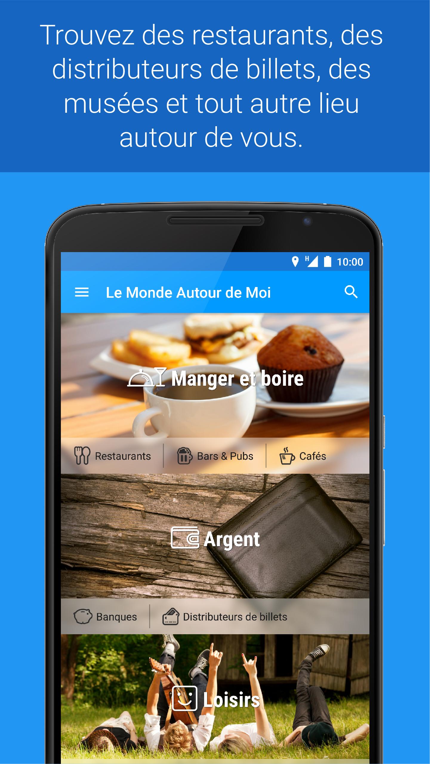 Android application World Around Me - WAM Pro screenshort