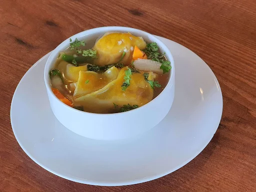 Veg Wonton Soup