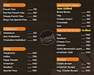 King's Cue Cafe menu 1