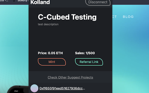 Kolland Web3 Tool