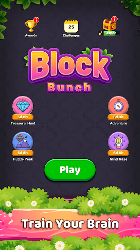 Screenshot Block Bunch Puzzle Game