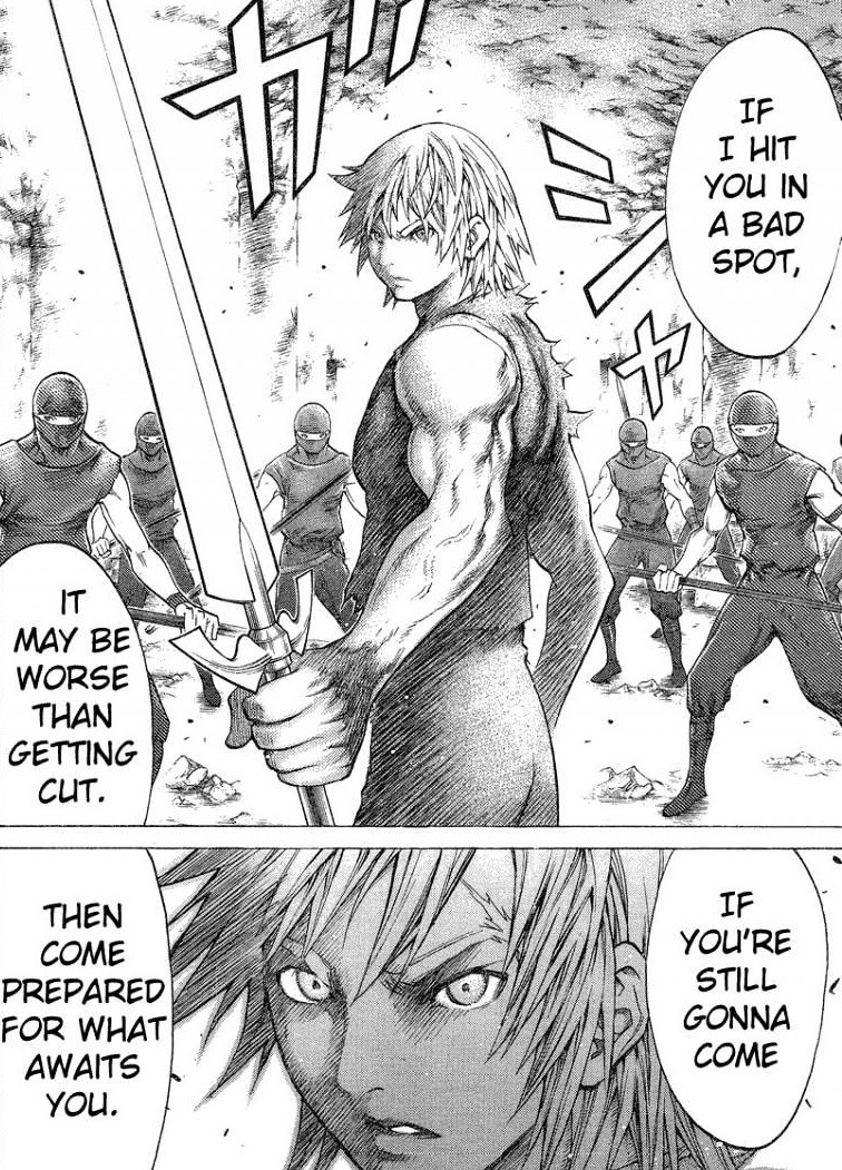 Claymore Raki grown up