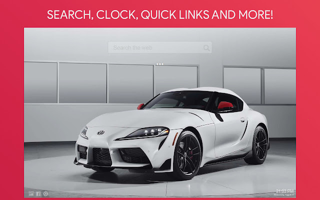 Toyota Supra Wallpaper HD Custom New Tab