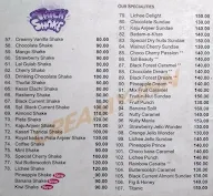 Thickshake By Creamy Inn menu 1