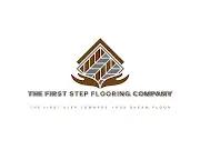 The First Step Flooring Company. Logo