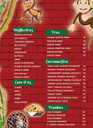 Hunger Monks menu 1