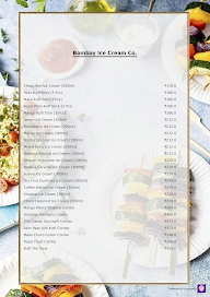 Bombay Ice Cream Co. menu 1