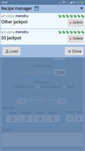 Screenshot MendruCalc