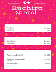 Ruchira menu 2