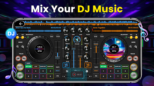 Screenshot DJ Music Mixer - 3D DJ Player