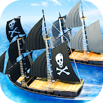 Cover Image of Télécharger Pirate Ship Boat Racing 3D 3.0 APK