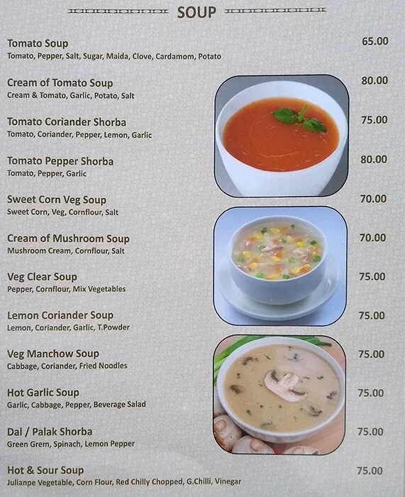 Atithi Veg Restaurant menu 