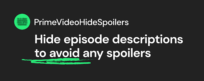 Hulu Hide Spoilers: no episode synopsis marquee promo image