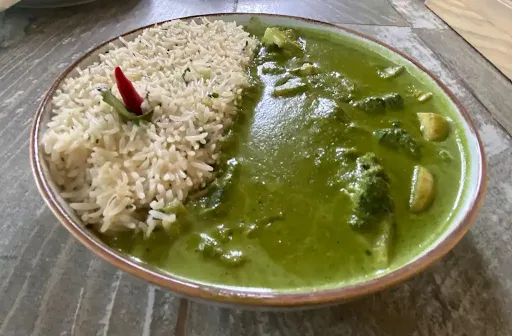 Veg Green Thai Curry Bowl