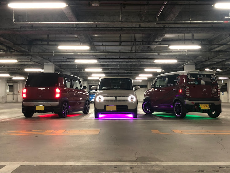 ハスラーのHE33Sラパン・アンダーLED・蓮友會・～RED RIDE OWNER'S～に関するカスタム事例の投稿画像6枚目