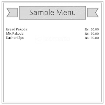 Goyal Corner menu 