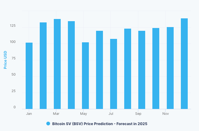 Прогноз BSV в 2025 году: от 99,93 $ до 131,69 $