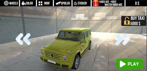 Screenshot Taxi Simulator Driver Games