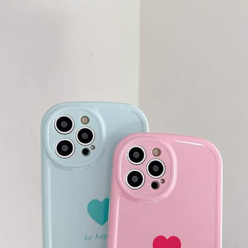 Title 3, Cute Macaron Color Love Phone Case. Adorable pr...