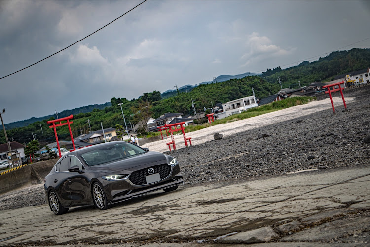 MAZDA3のエクストリームカメ活・多良の海中鳥居・海中鳥居⛩・潮干・砂利は前ボケに使うに関するカスタム事例の投稿画像2枚目