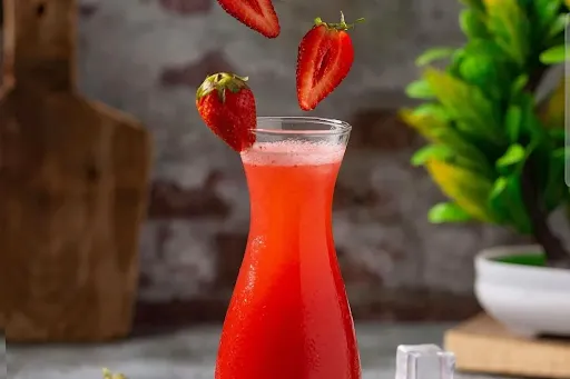 Strawberry Juice [Serves 1]
