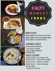 Ruchi Homely Food menu 1