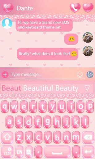 免費下載個人化APP|Pink Girl Keyboard Theme app開箱文|APP開箱王