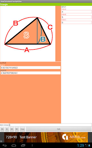 AreaCalculatorFree byNSDev 1.2.1 Windows u7528 10