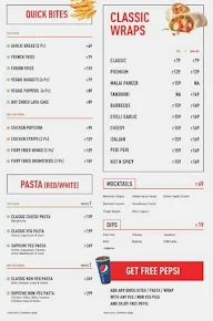 The Piza Makers menu 1