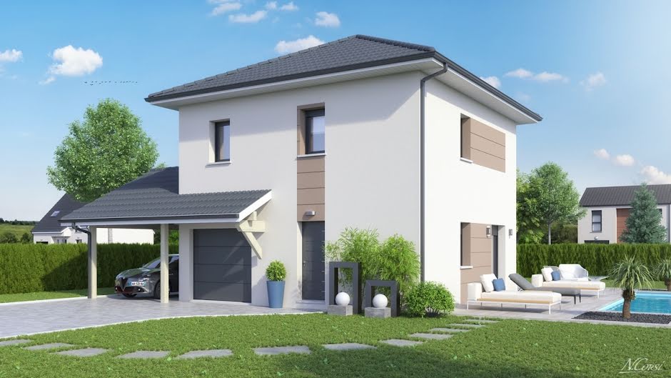 Vente maison neuve 5 pièces 105 m² à Grésy-sur-Isère (73460), 297 743 €